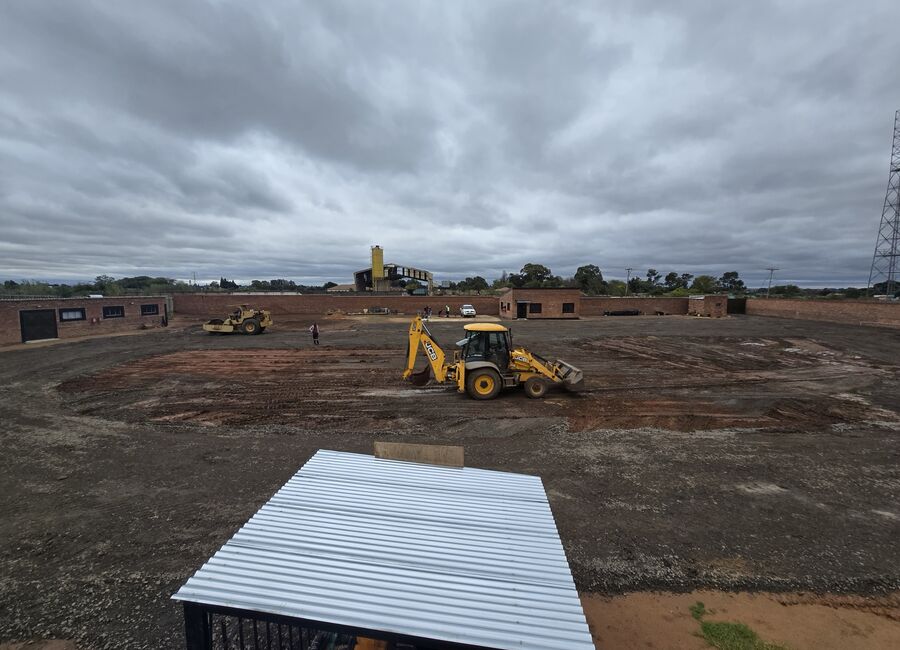 Triton depot earthworks